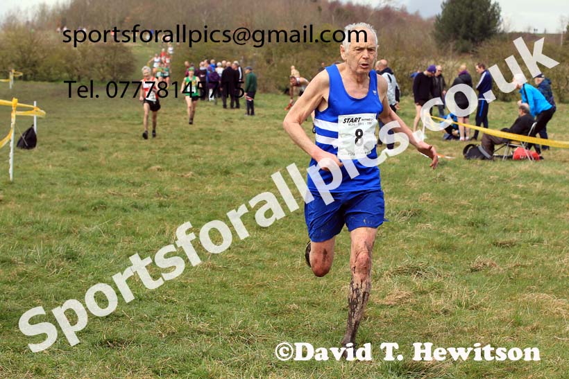 Womens and Mens 65+ in the 2023 BMAF Cross Country Champs., Wallsend. Photo: David T. Hewitson/Sports for All Pics